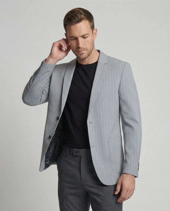 Herren Sakko Nadelstreifen slim