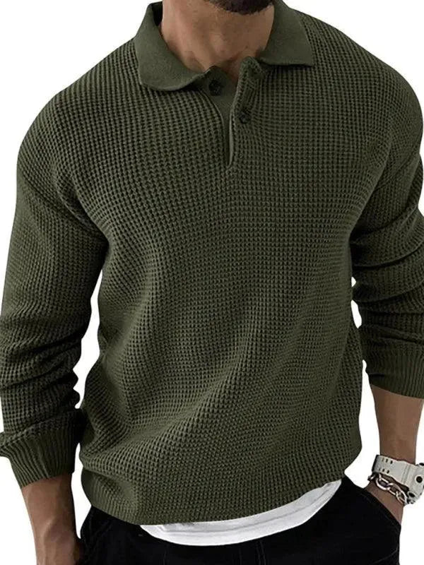 Drune | Polo Pullover Herren Pullover