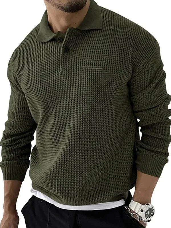 Drune | Polo Pullover Herren Pullover