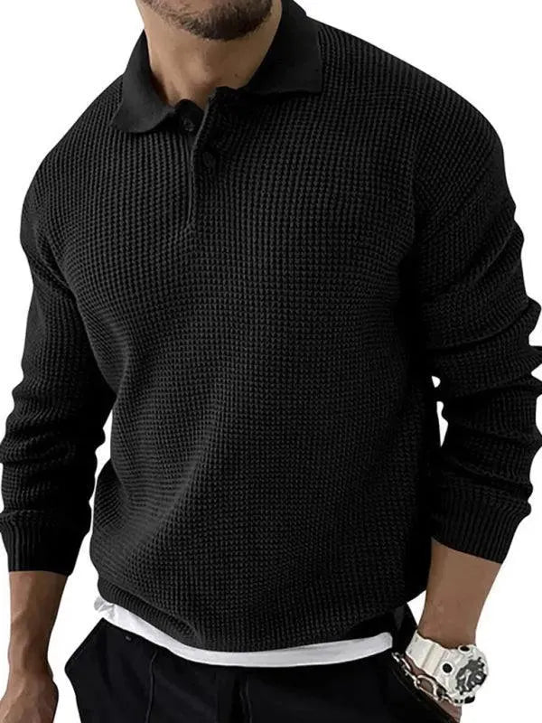 Drune | Polo Pullover Herren Pullover