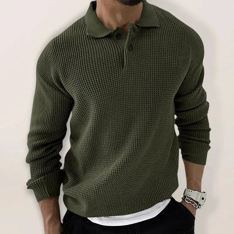Drune | Polo Pullover Herren Pullover