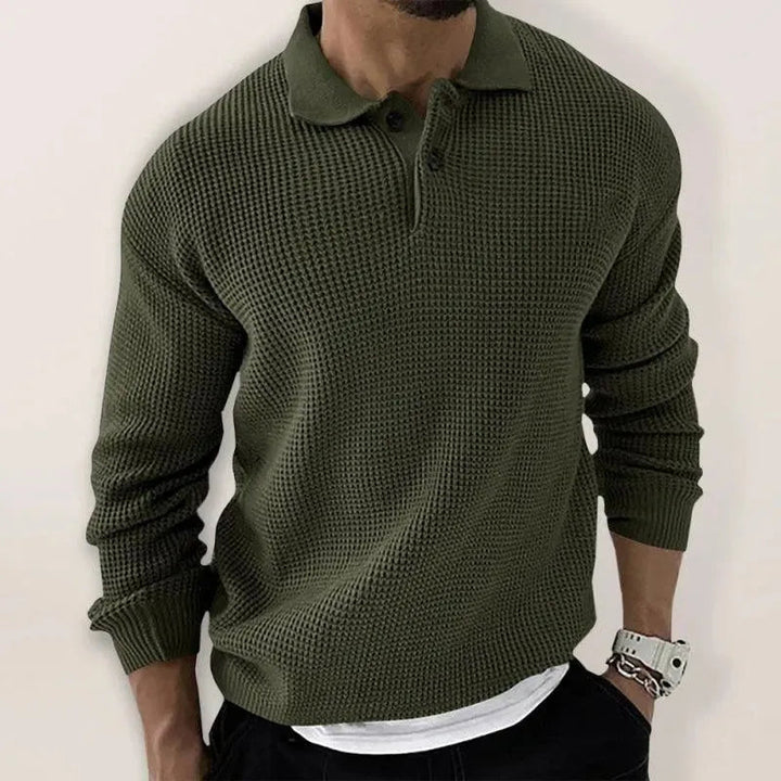Drune | Polo Pullover Herren Pullover