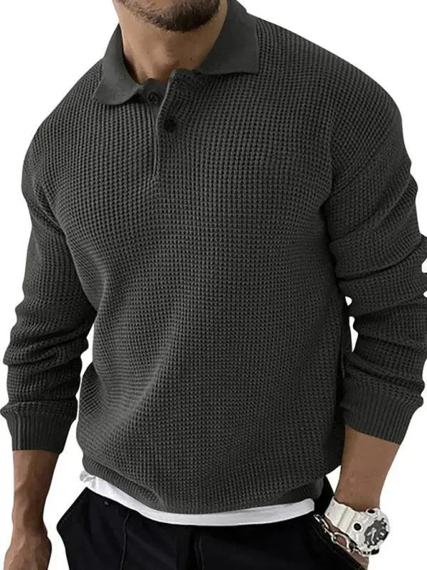 Drune | Polo Pullover Herren Pullover