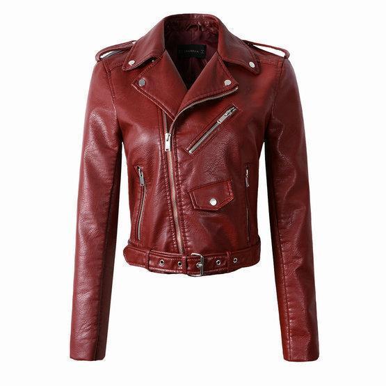 Drune | Bikerjacke mit Reißverschluss - Klassisch