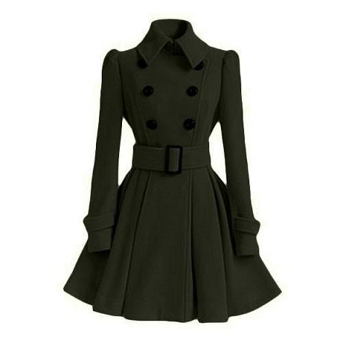 Drune | taillierte Damen Windbreaker Trenchcoat