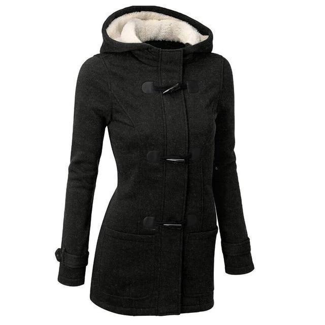 Drune | gemütliche Kapuzen-Fleecejacke