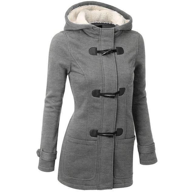 Drune | gemütliche Kapuzen-Fleecejacke