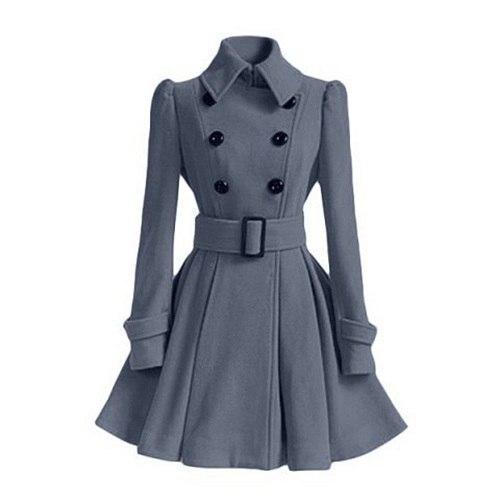 Drune | taillierte Damen Windbreaker Trenchcoat