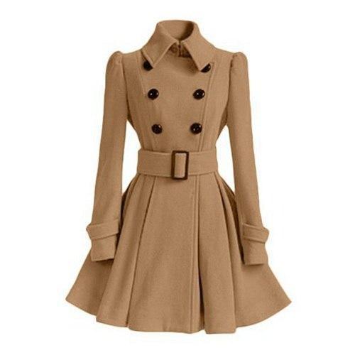 Drune | taillierte Damen Windbreaker Trenchcoat