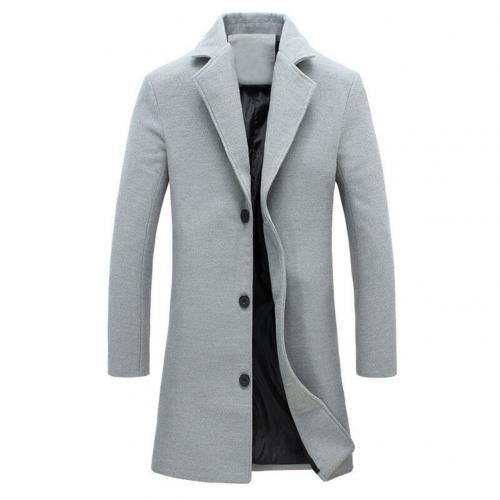 Drune | Herren-Einreiher-Trenchcoat - Formell
