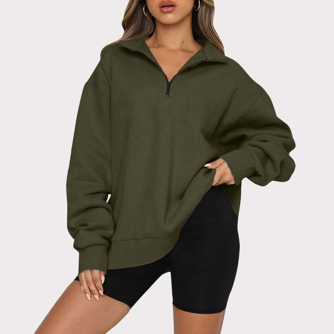 Drune | Zip-Jumper Lässig Moderner Stil Ideal für den Winter