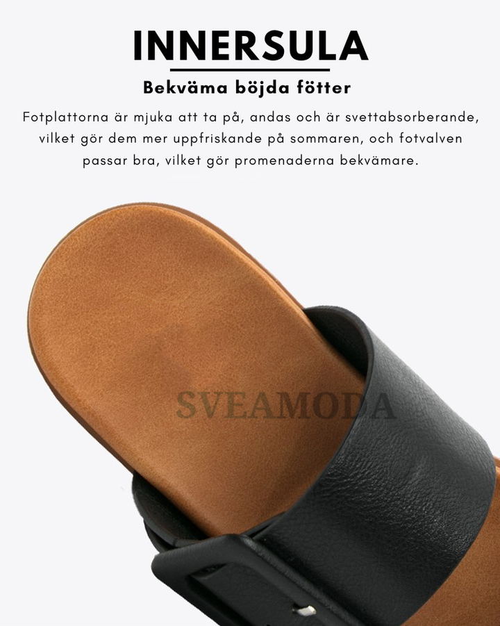 Drune | Lässige Absatzsandalen