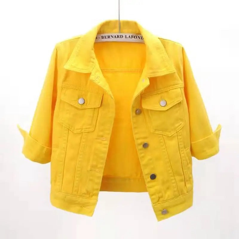 Drune | Damen Jeansjacke Mit Klassischer Passform