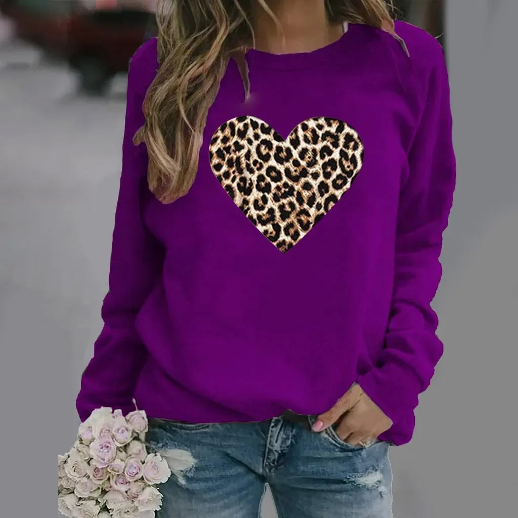 Drune | Damen Rundhals Pullover mit Tiermotiven