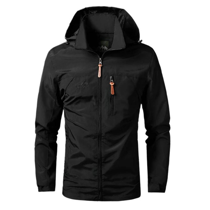 Drune | Herren Wasserdichte Windjacke - Mit Kapuze