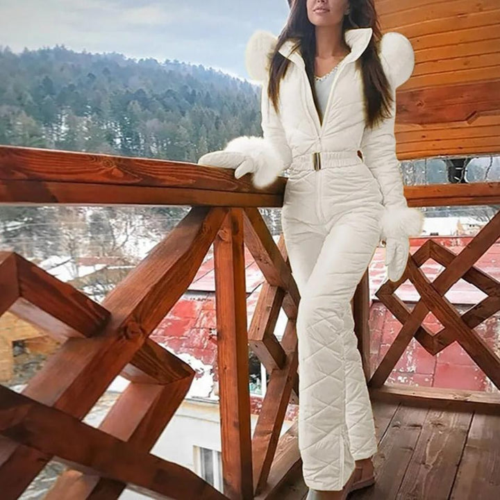 Drune | Stilvoller Winter Casual Snowboard Skianzug Mit Reißverschluss Für Frauen