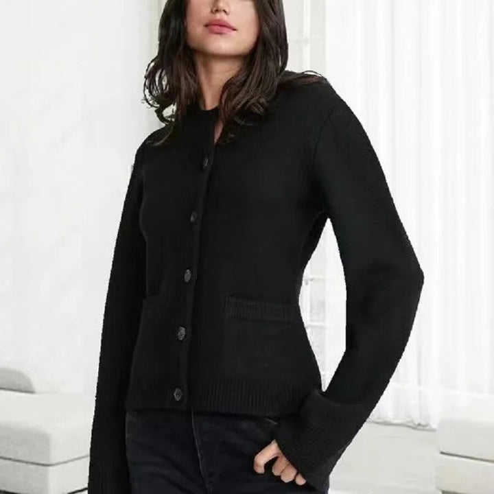 Drune | Stilvoller Strickcardigan mit Knöpfen