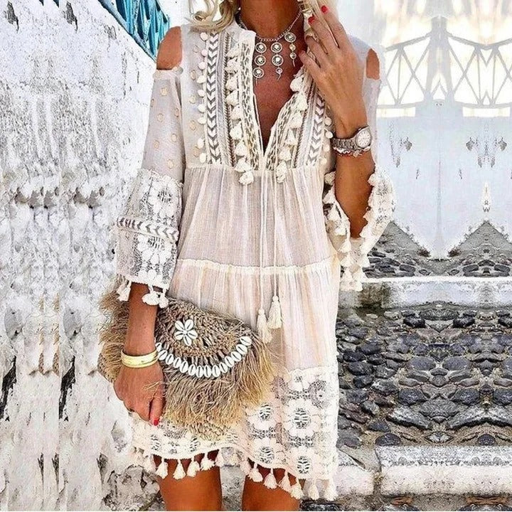 Drune | Mini Kleid Aus Spitze Boho