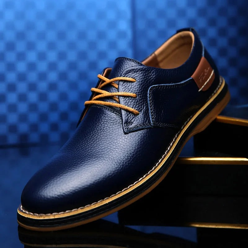 Echte Lederschuhe für Herren Drune
