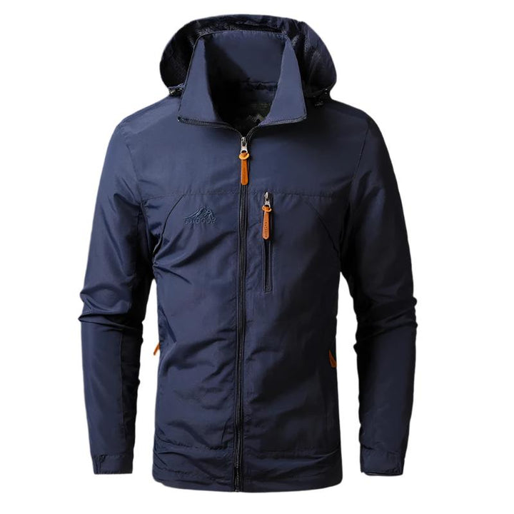 Drune | Herren Wasserdichte Windjacke - Mit Kapuze
