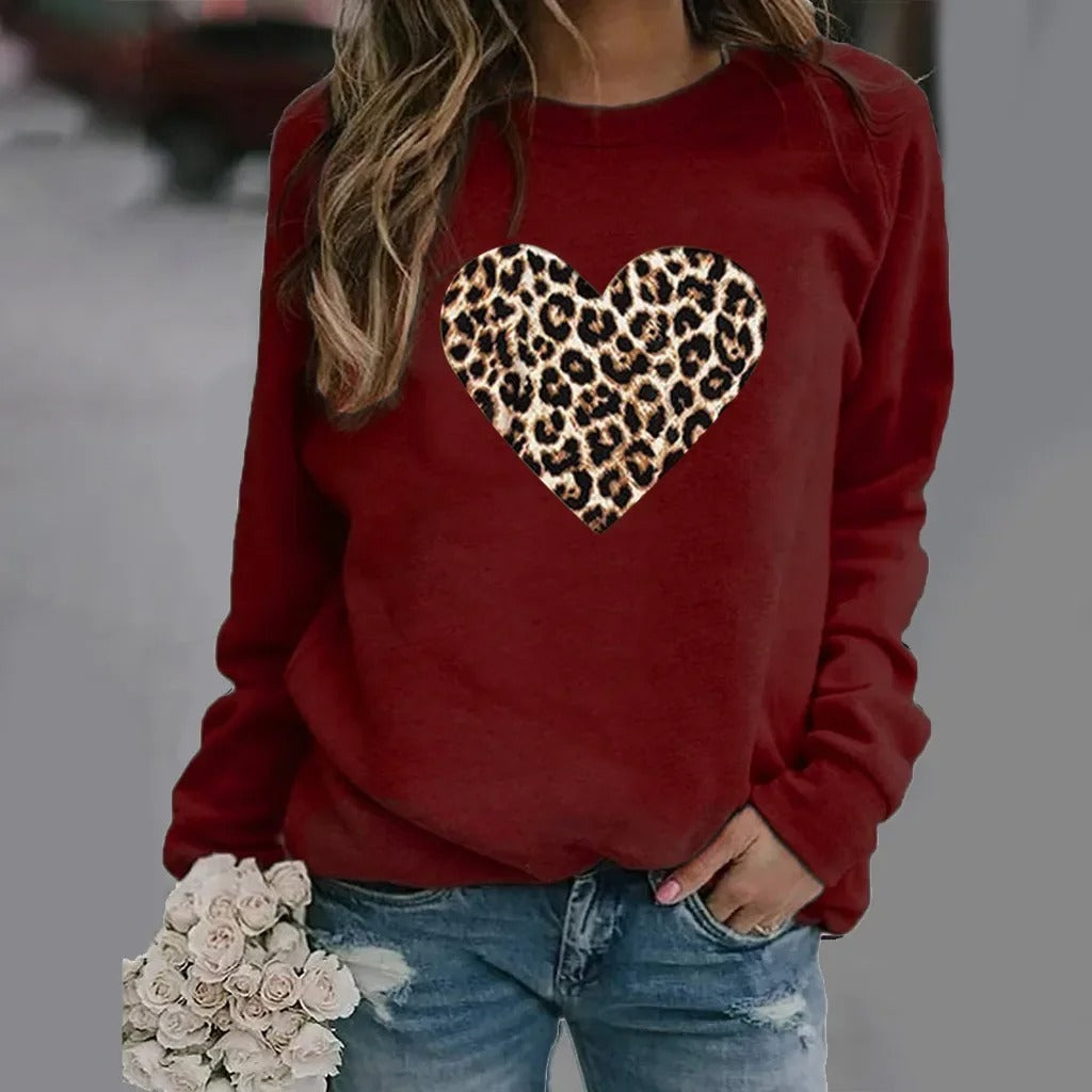 Drune | Damen Rundhals Pullover mit Tiermotiven