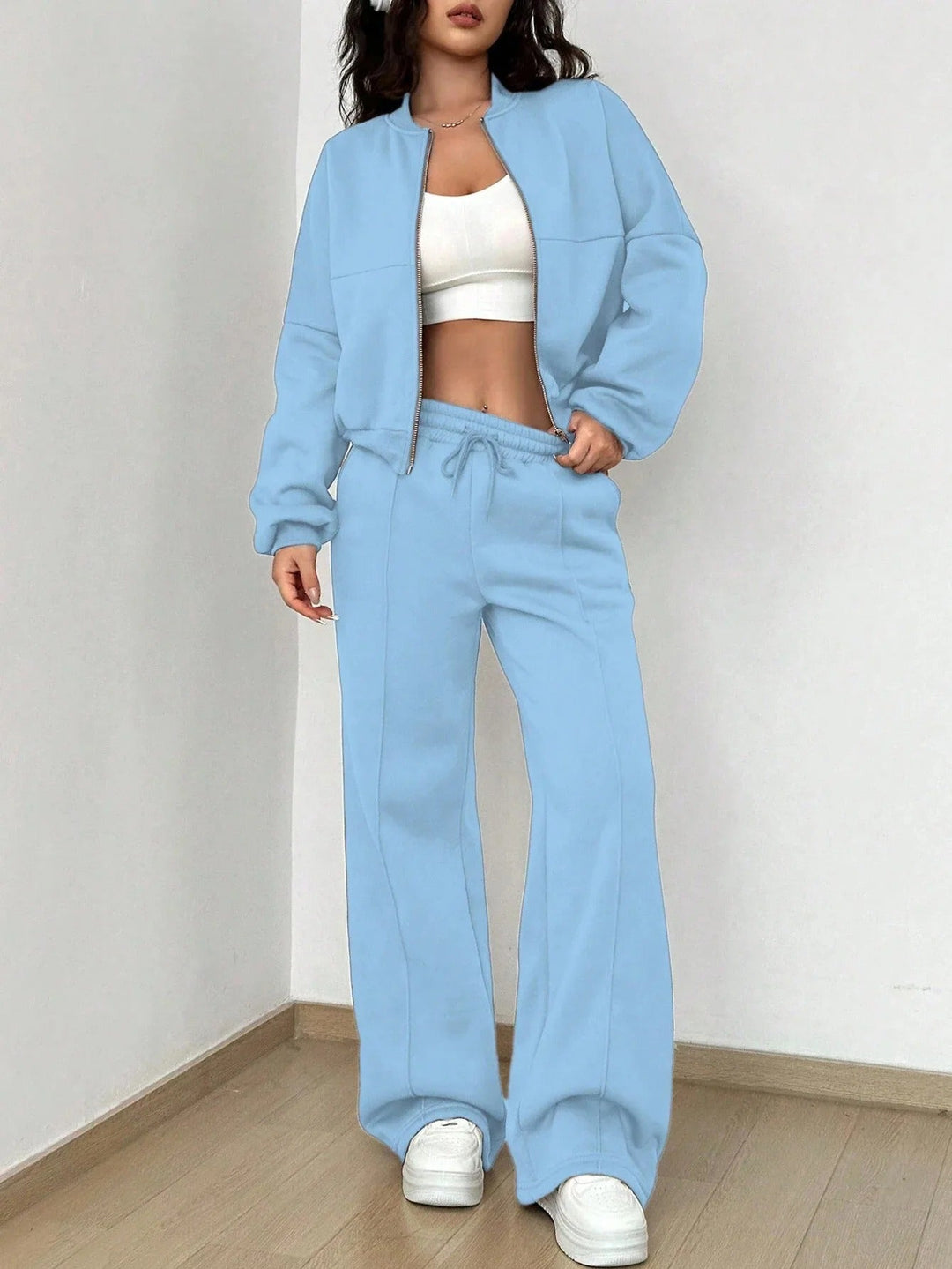 Drune | Damen Bomberjacke und Hose Zweiteiler