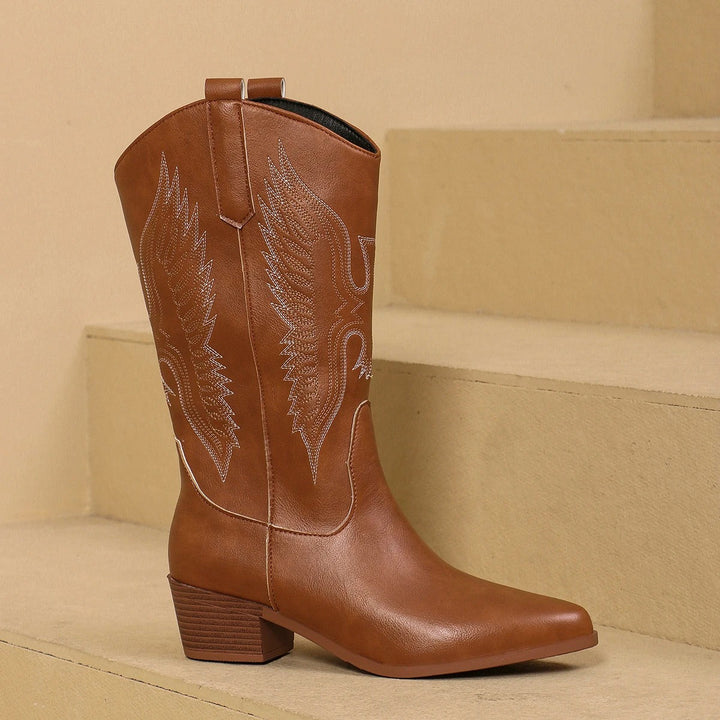 Drune | Bestickte Western Cowboy Stiefel