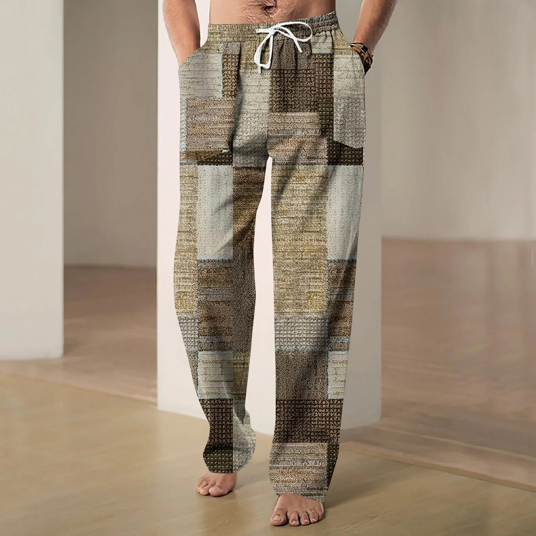 Drune | Baumwoll Leinen Hose Für Herren