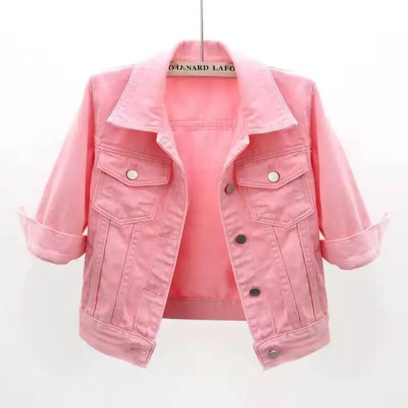 Drune | Damen Jeansjacke Mit Klassischer Passform