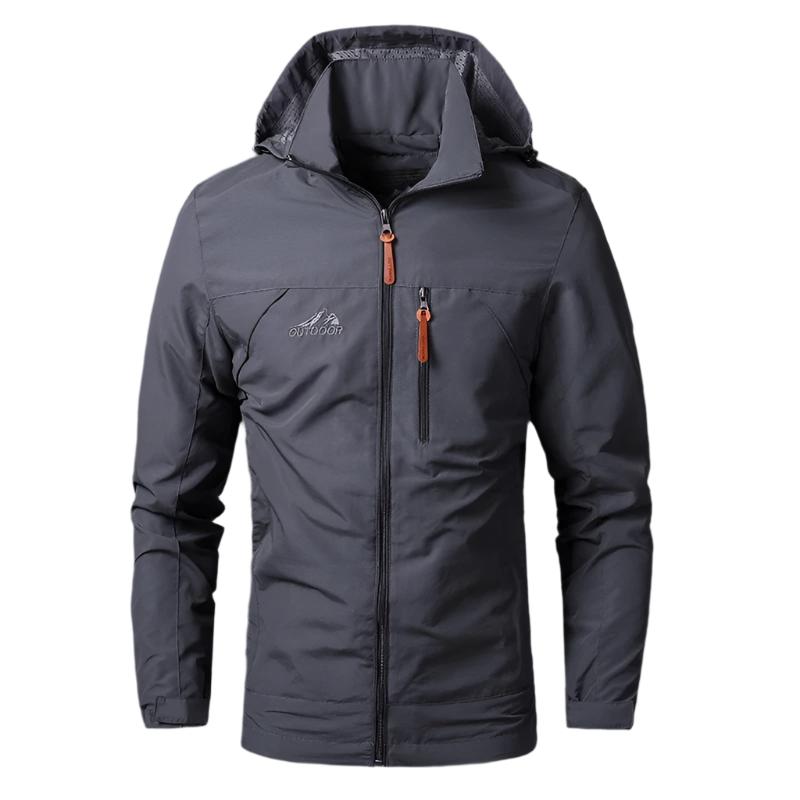 Drune | Herren Wasserdichte Windjacke - Mit Kapuze