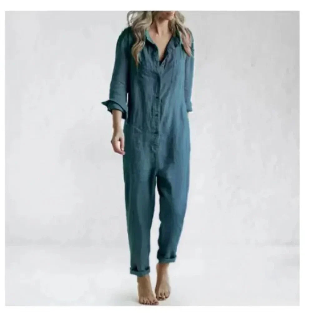 Drune | Leinen-Overall