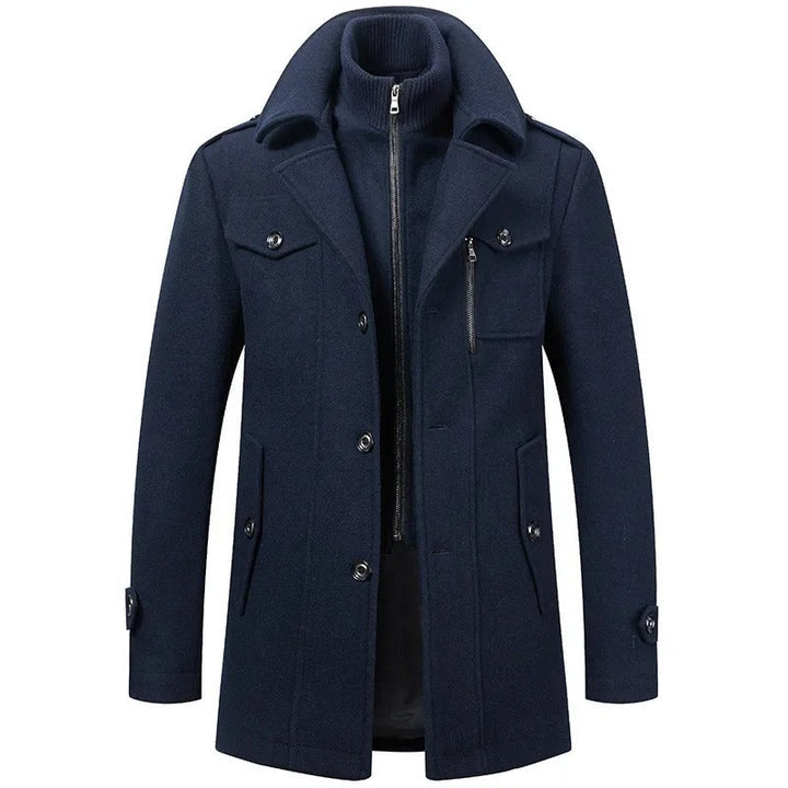 Drune | Eleganter und warmer Tweed-Wintermantel für Männer