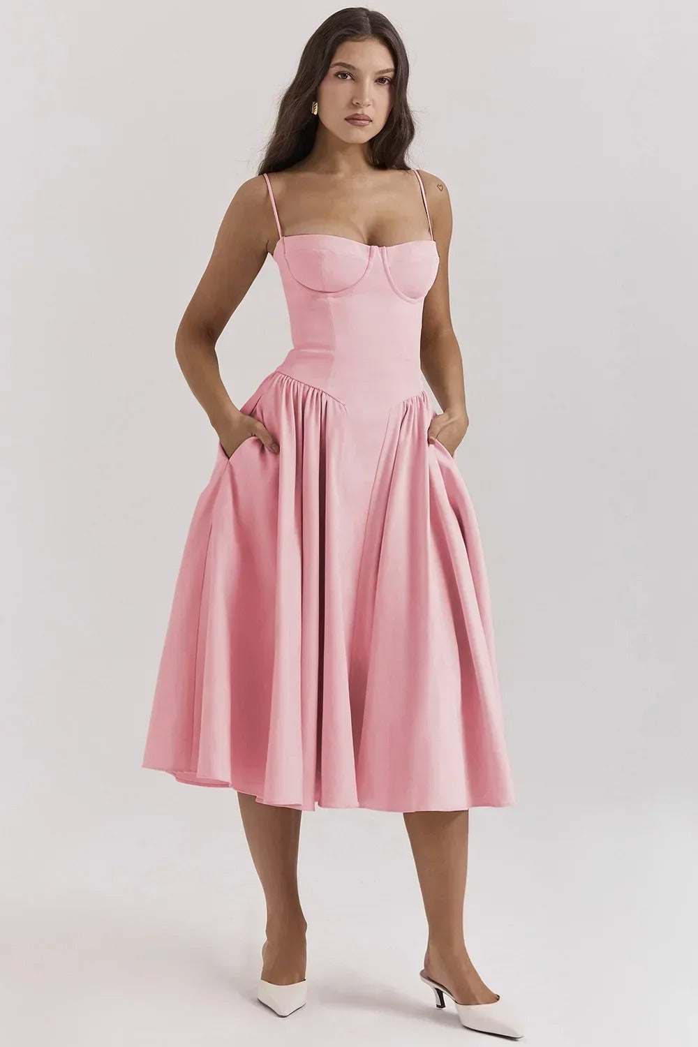 Drune | Elegantes ärmelloses Kleid