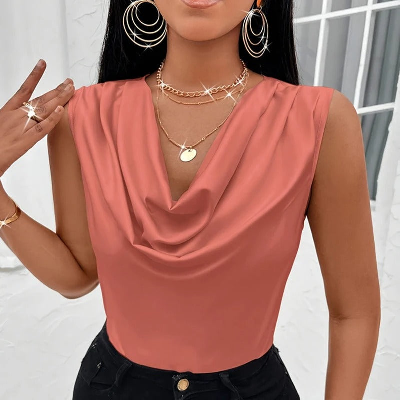 Drune | Elegante Tanktops aus Satin