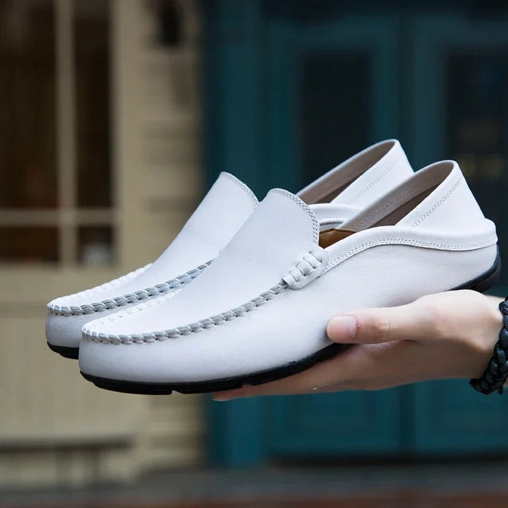 Herren-Loafer aus echtem Leder Drune