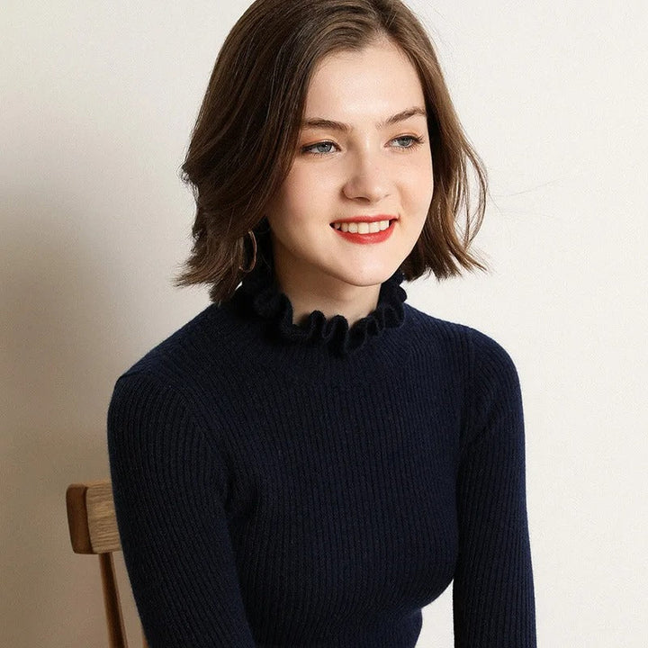 Drune | Strickpullover mit Hohem Kragen