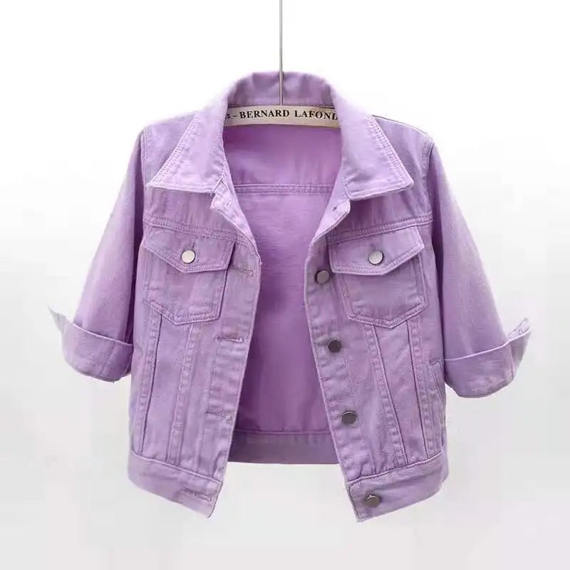Drune | Damen Jeansjacke Mit Klassischer Passform