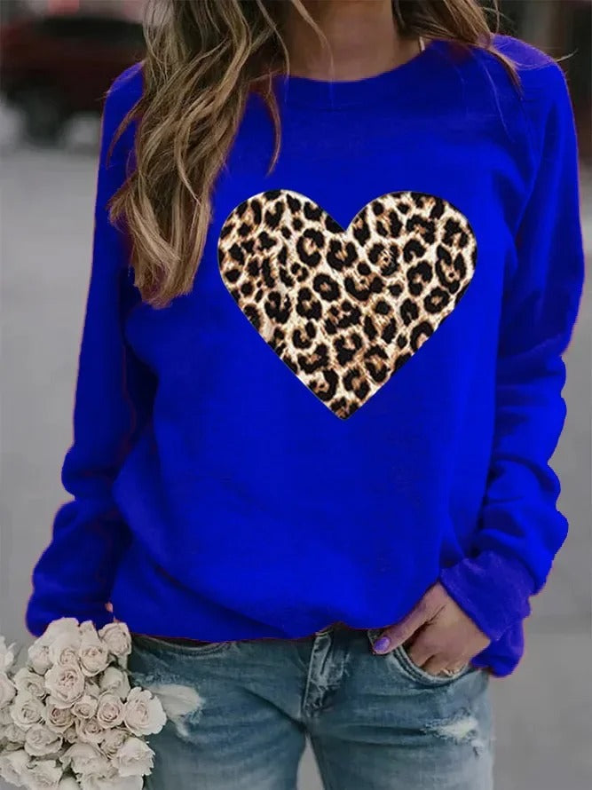 Drune | Damen Rundhals Pullover mit Tiermotiven