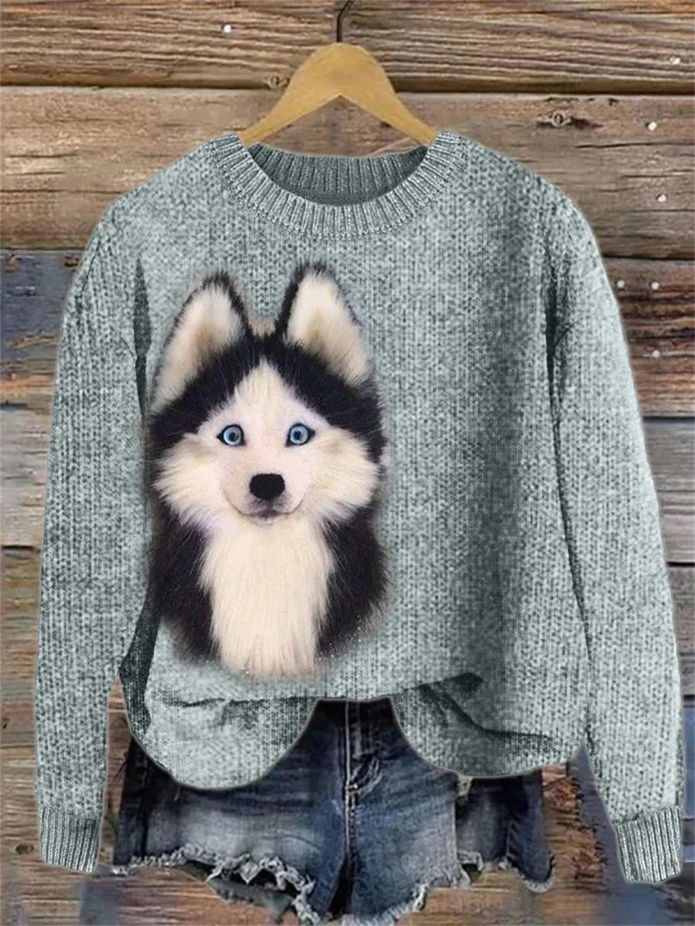 Drune | Bedruckter Pullover für Frauen