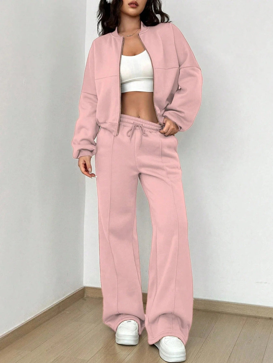 Drune | Damen Bomberjacke und Hose Zweiteiler