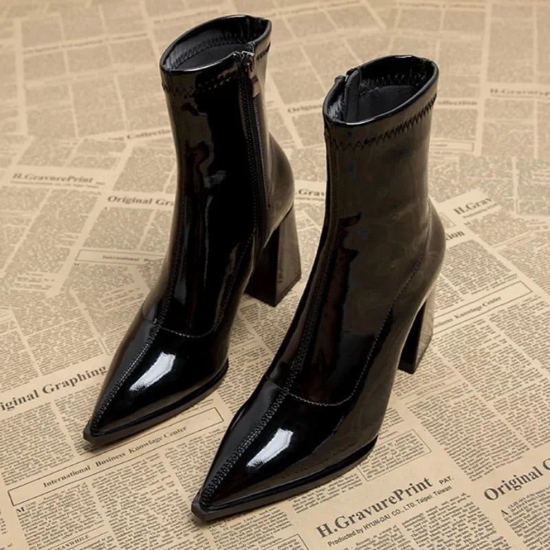 Drune | Winter Plus Samt Spitzenstiefel