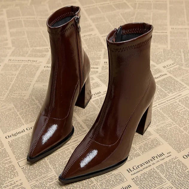 Drune | Winter Plus Samt Spitzenstiefel