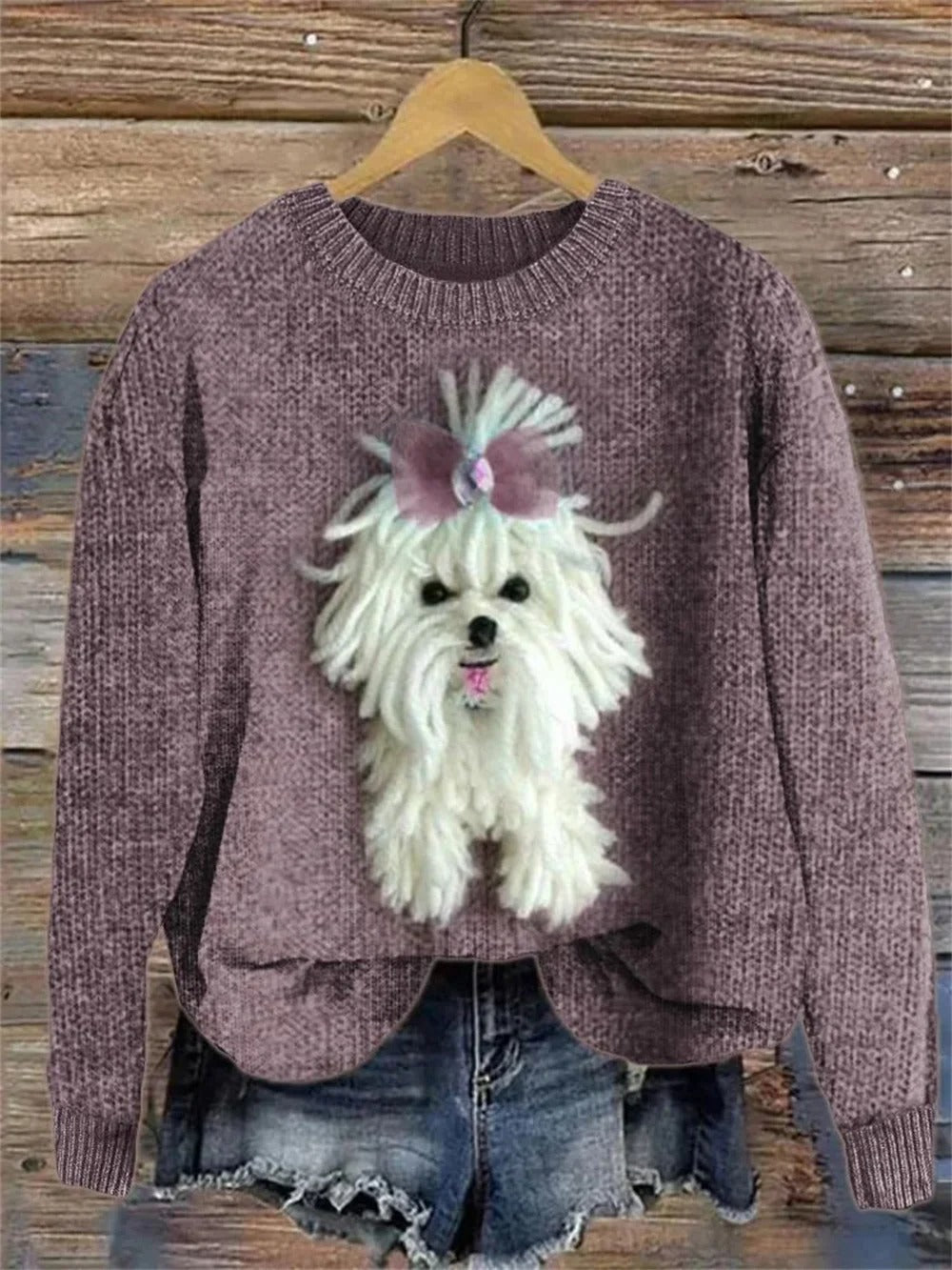 Drune | Bedruckter Pullover für Frauen