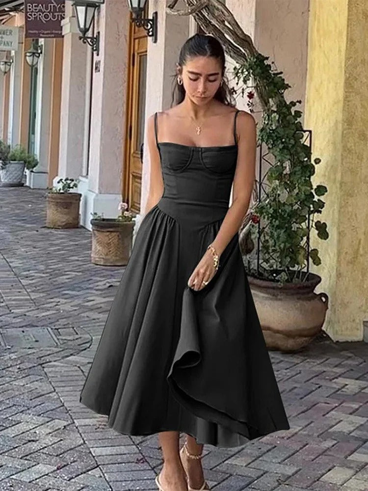 Drune | Elegantes ärmelloses Kleid
