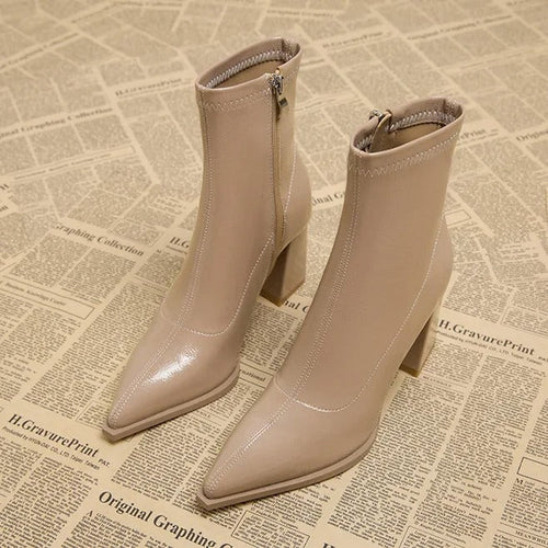 Drune | Winter Plus Samt Spitzenstiefel