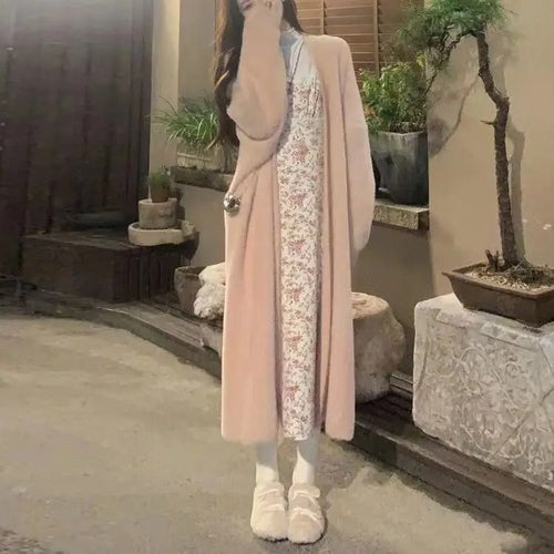 Drune | Flauschige Strickjacke