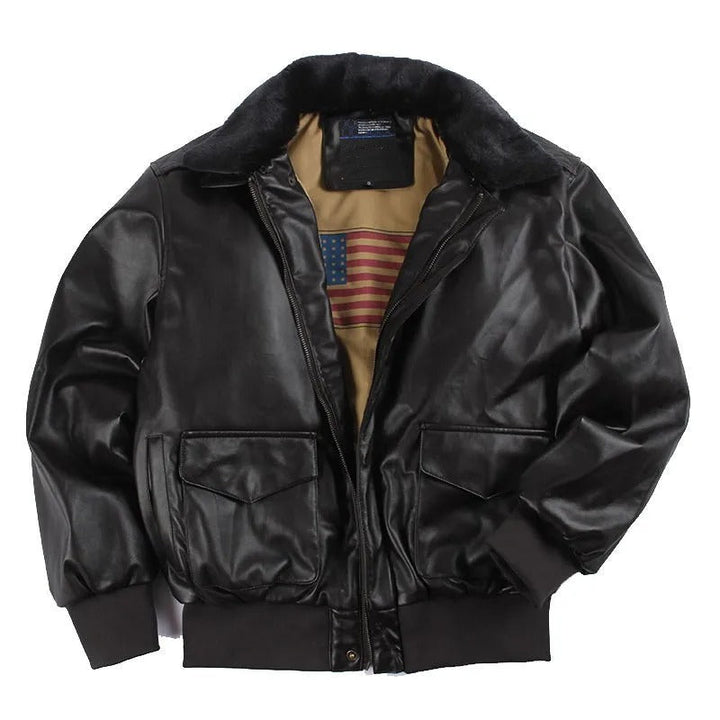 Drune | Winterjacke aus Leder für Männer