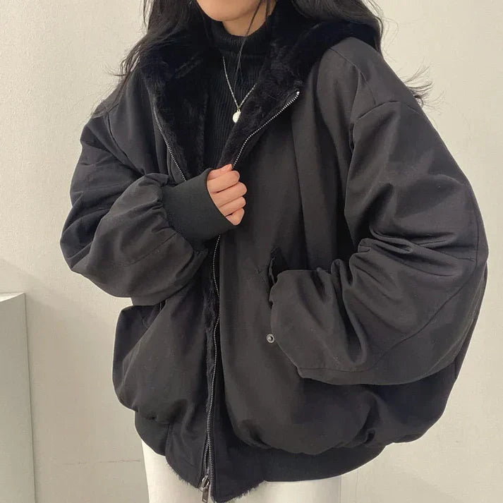 Drune | Bequeme Ubergrößen Damen-Winterjacke