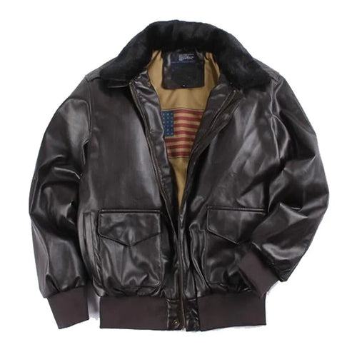 Drune | Winterjacke aus Leder für Männer