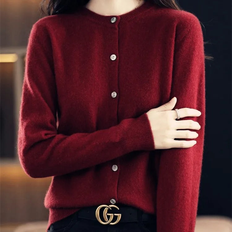 Drune | O Ausschnitt gestrickt Pullover